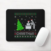 Frauen Personal Assistant Xmas Tree Lighting hässl Mousepad (Mit Mouse)