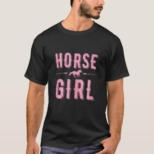 Frauen Pferd Mädchen Reitsport Tierfarmen Pferd Tr T-Shirt