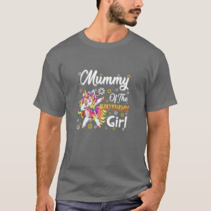 Frauen Phantastisches Dabbing Unicorn Geburtstagsm T-Shirt