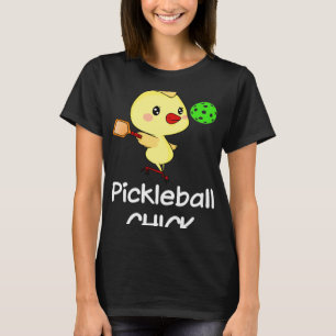 Frauen Pickleball Chick Pickle Ball Niedlich T-Shirt