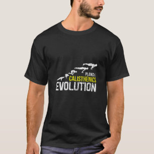 Frauen Planche Calisthenics Evolution Street Worko T-Shirt