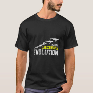 Frauen Planche Calisthenics Evolution Street Worko T-Shirt