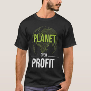 Frauen Planet über Gewinn - Umwelt T-Shirt