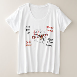 Frauen plus Größen-grundlegenden T - Shirt -