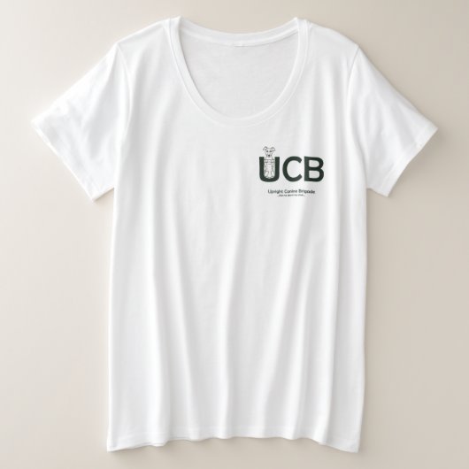 Frauen plus Größen-T - Shirt (Design vorne)