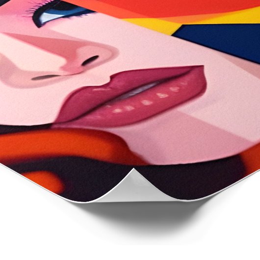 Frauen Poster (Ecke)