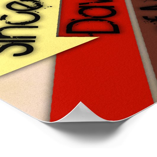 Frauen Poster (Ecke)