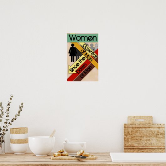 Frauen Poster (Küche)