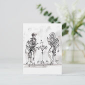 Frauen Postkarte (Stehend Vorderseite)