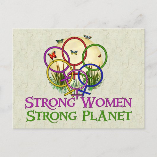 Frauen Postkarte (Vorderseite)