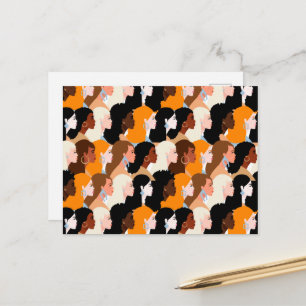 Frauen Postkarte