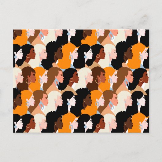 Frauen Postkarte (Vorderseite)