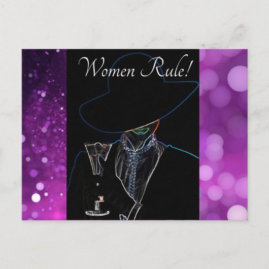 Frauen Postkarte (Vorderseite)