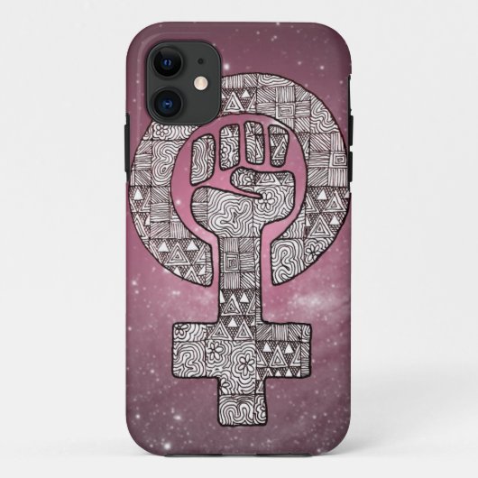 Frauen-Power Case-Mate iPhone Hülle (Rückseite)