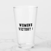 FRAUEN POWER! GLAS (Vorderseite)