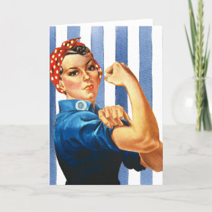 Frauen Power Grußkarte Karte