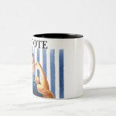 Frauen Power Kaffee Tasse (VorderseiteRechts)