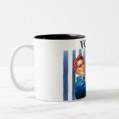 Frauen Power Kaffee Tasse (Links)