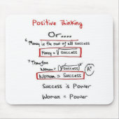 Frauen-Power Mousepad (Vorne)