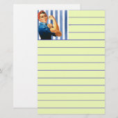 Frauen Power Stationierung Briefpapier (Vorne/Hinten)
