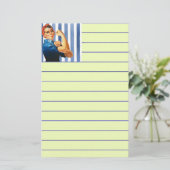 Frauen Power Stationierung Briefpapier (Stehend Vorderseite)