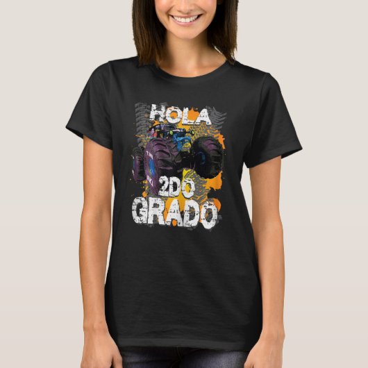 Frauen Primer Dia De Escuela Maestra Spanisch 2 Gr T-Shirt (Vorderseite)