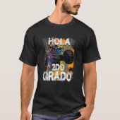 Frauen Primer Dia De Escuela Maestra Spanisch 2 Gr T-Shirt (Vorderseite)