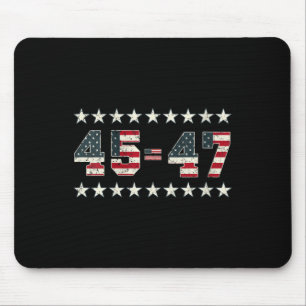 Frauen Pro Trump 2024 45. Potus 45 = 47 Präsident  Mousepad