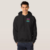 FRAUEN PSICODELIC HOODIE (Vorne ganz)