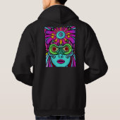 FRAUEN PSICODELIC HOODIE (Rückseite)