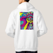 FRAUEN PSICODELIC HOODIE (Rückseite)