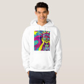 FRAUEN PSICODELIC HOODIE (Vorne ganz)