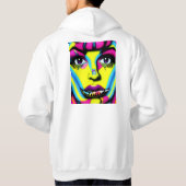 FRAUEN PSICODELIC HOODIE (Rückseite)