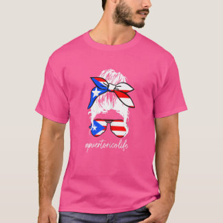 Frauen Puerto Rico Leben Puerto Rico Fahne Prix Gi T-Shirt