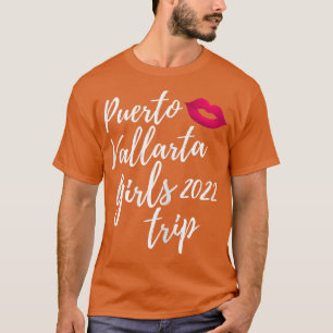 Frauen Puerto Vallarta Girls Tour 2022 Fun Matchin T-Shirt