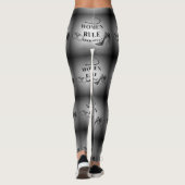 FRAUEN-REGEL-MANN-AUFSCHLAG LEGGINGS (Rückseite)
