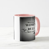 Frauen-Regel Tasse (VorderseiteRechts)