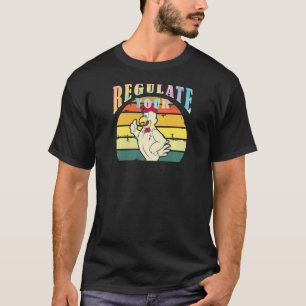Frauen regulieren die Rechte der weiblichen Hühner T-Shirt