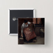 Frauen-Reinigung Button (Vorne & Hinten)