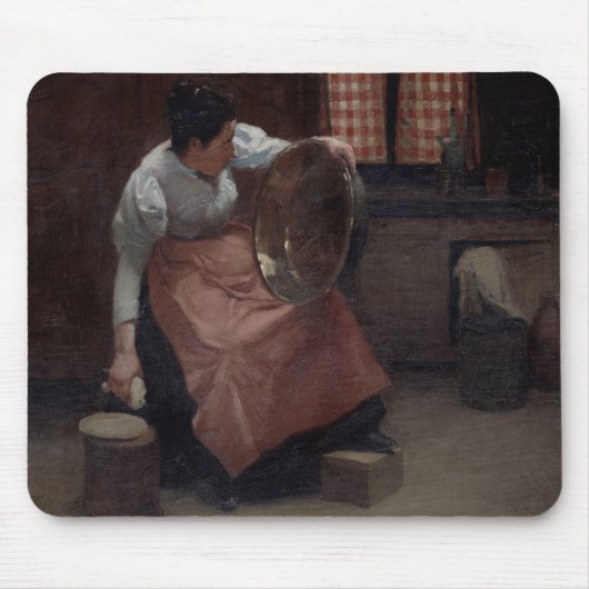 Frauen-Reinigung Mousepad (Vorne)