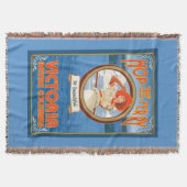 Frauen-Reitfähre - Victoria, BC Kanada Decke (Vorderseite)