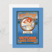 Frauen-Reitfähre - Victoria, BC Kanada Postkarte (Vorne/Hinten)