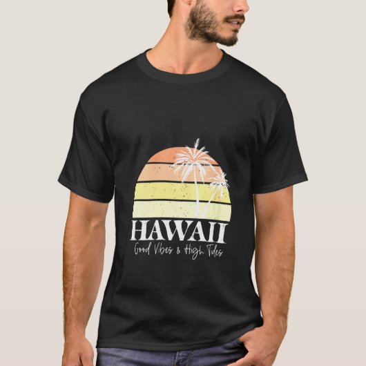 Frauen Retro Hawaii Hawaii Summer Beach Tropical T-Shirt (Vorderseite)