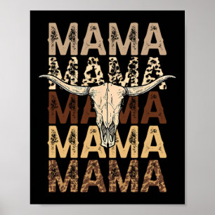 Frauen Retro Mama Funny Mütter Tagesgeschenke für Poster