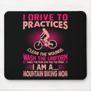 Frauen riechen Angst, fühlen Stolz Mountainbike-Ma Mousepad