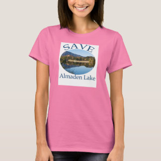Frauen "ringer" blauer T mit Website auf der Rücks T-Shirt