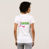 Frauen (roomier Sitz) T-Shirt (Schwarz voll)