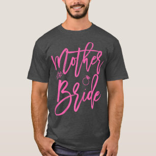 Frauen Rosa Ring Mutter der Braut T-Shirts 