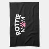 Frauen Rottie Mama Apparel Rottweiler Eigentümer L Geschirrtuch (Vertikal)