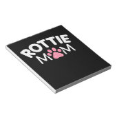 Frauen Rottie Mama Apparel Rottweiler Eigentümer L Notizblock (angewinkelt)